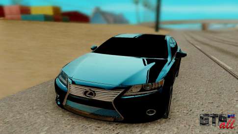 Lexus ES 2017 для GTA San Andreas - вид спереди