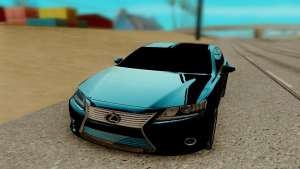 Lexus ES 2017 для GTA San Andreas - вид спереди