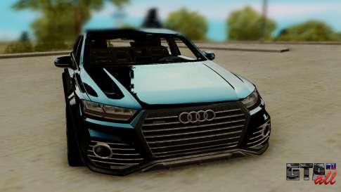 Audi QS7 ABT для GTA San Andreas - вид спереди