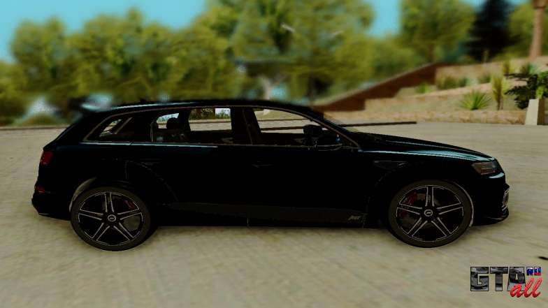 Audi QS7 ABT для GTA San Andreas - вид сбоку