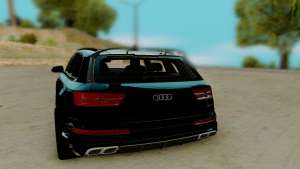 Audi QS7 ABT для GTA San Andreas - вид сзади