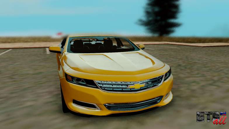 Chevrolet Impala 2018 для GTA San Andreas - вид спереди