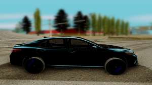 Toyota Camry 2018 для GTA San Andreas - вид сбоку