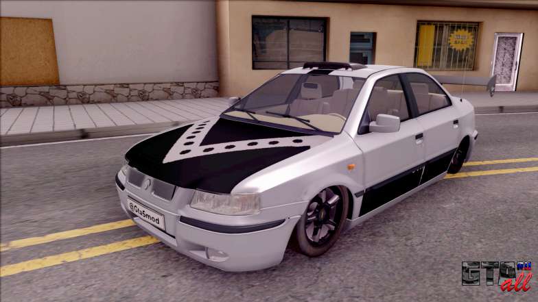 Iran Khodro Samand LX Full Sport для GTA San Andreas - вид спереди