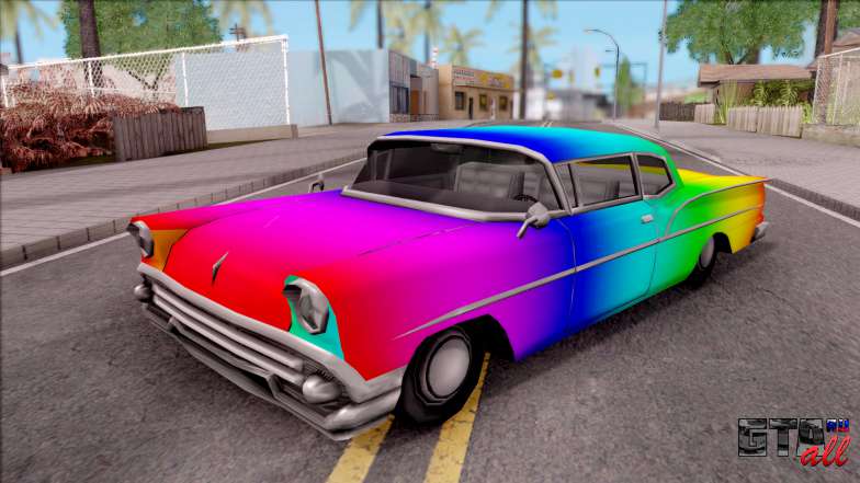 Rainbow Tornado для GTA San Andreas - вид спереди