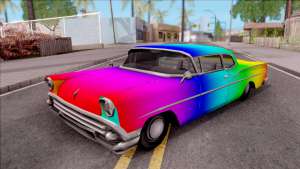 Rainbow Tornado для GTA San Andreas - вид спереди