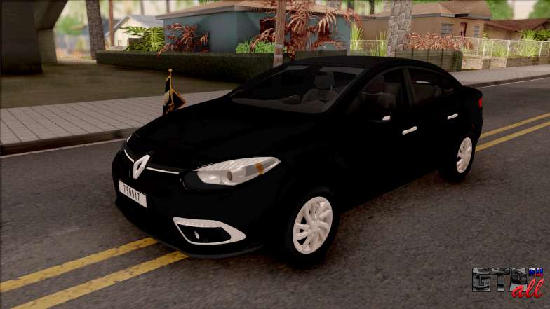 Renault Fluence Turkish Military Vehicle для GTA San Andreas - вид спереди