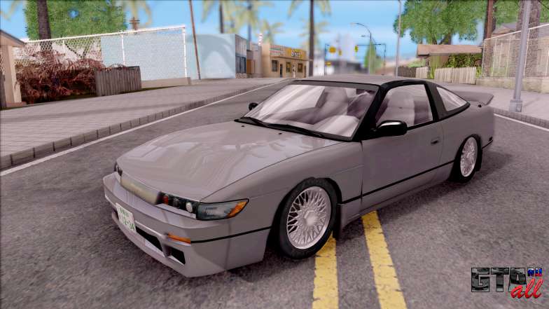 Nissan 240SX SilForty для GTA San Andreas - вид спереди