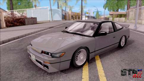 Nissan 240SX SilForty для GTA San Andreas - вид спереди