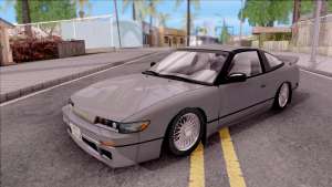 Nissan 240SX SilForty для GTA San Andreas - вид спереди