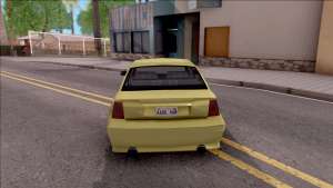 Emu from Midnight Club II для GTA San Andreas - вид сзади