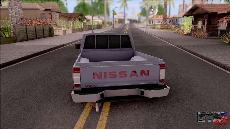 Nissan Ddsen 2015 для GTA San Andreas - вид сзади