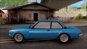 Opel Ascona B для GTA San Andreas - вид сбоку