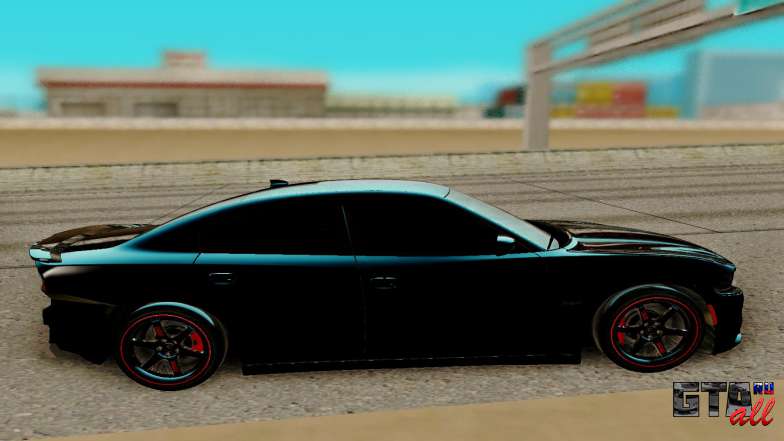 Dodge Charger RT 2015 для GTA San Andreas - вид сбоку