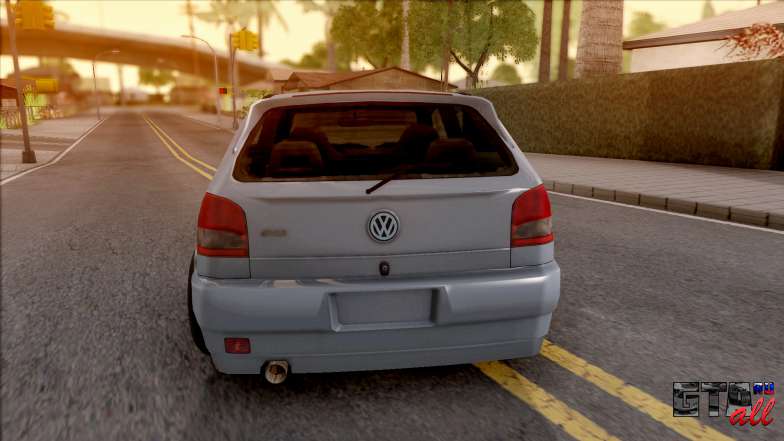 Volkswagen Gol GTI R32 для GTA San Andreas - вид сзади