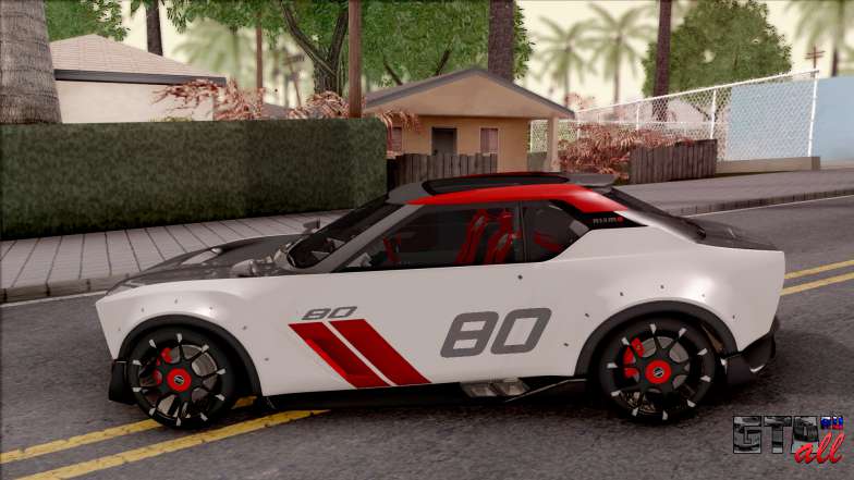 Nissan Nismo IDx для GTA San Andreas - вид сбоку