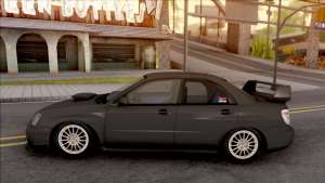 Subaru Impreza WRX STi для GTA San Andreas - вид сбоку