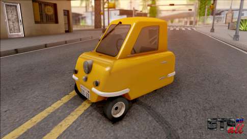 Peel P50 2011  v1.1 для GTA San Andreas - вид спереди