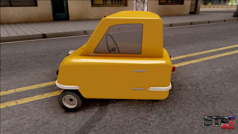 Peel P50 2011  v1.1 для GTA San Andreas - вид сбоку