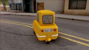 Peel P50 2011  v1.1 для GTA San Andreas - вид сзади