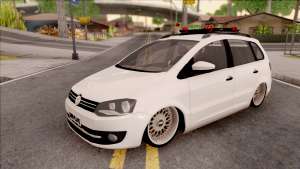 Volkswagen Spacefox для GTA San Andreas - вид спереди