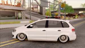 Volkswagen Spacefox для GTA San Andreas - вид сбоку