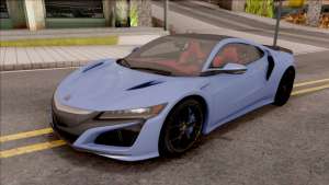 Acura NSX 2016 для GTA San Andreas - вид спереди