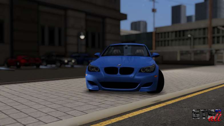 BMW M5 E60 для GTA San Andreas - общий вид