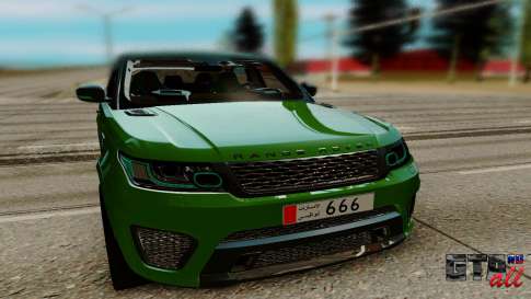 Land Rover Range Rover Sport Supercharged для GTA San Andreas - вид спереди