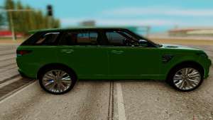 Land Rover Range Rover Sport Supercharged для GTA San Andreas - вид сбоку