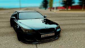 BMW M5 E60 для GTA San Andreas - вид спереди