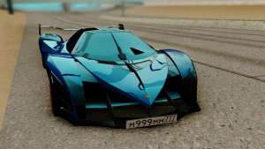 Devel Sixteen для GTA San Andreas - вид спереди