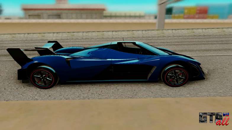 Devel Sixteen для GTA San Andreas - вид сбоку