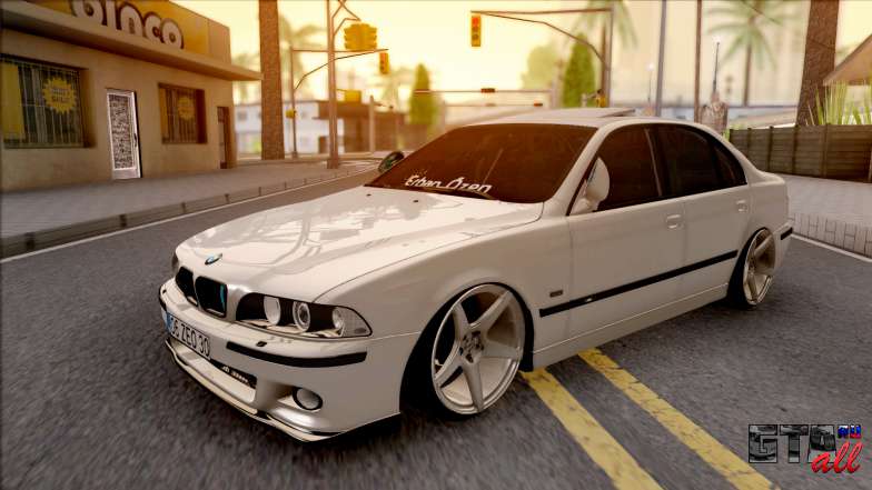 BMW 530d E39 для GTA San Andreas - вид спереди