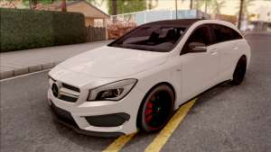 Mercedes-Benz CLA 45 AMG Shooting Breake v1 для GTA San Andreas - вид спереди