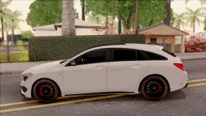 Mercedes-Benz CLA 45 AMG Shooting Breake v1 для GTA San Andreas - вид сбоку