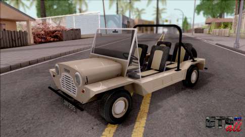 BMC Mini Moke для GTA San Andreas - вид спереди