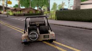 BMC Mini Moke для GTA San Andreas - вид сзади