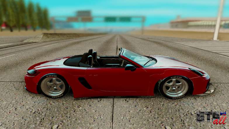 Porsche Cayman для GTA San Andreas - вид сбоку