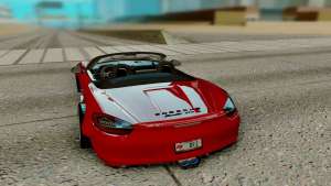 Porsche Cayman для GTA San Andreas - вид сзади