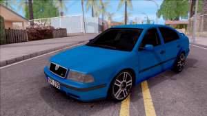 Skoda Ocatvia RS 2002 для GTA San Andreas - вид спереди