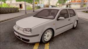 Volkswagen Golf Mk4 1999 для GTA San Andreas - вид спереди