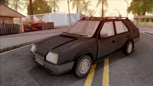 Skoda Favorit 135 Estate для GTA San Andreas - вид спереди