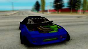 Nissan 180SX для GTA San Andreas - вид спереди