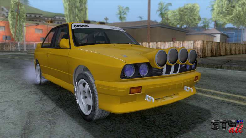 BMW M3 E30 1986 v1 для GTA San Andreas - вид спереди