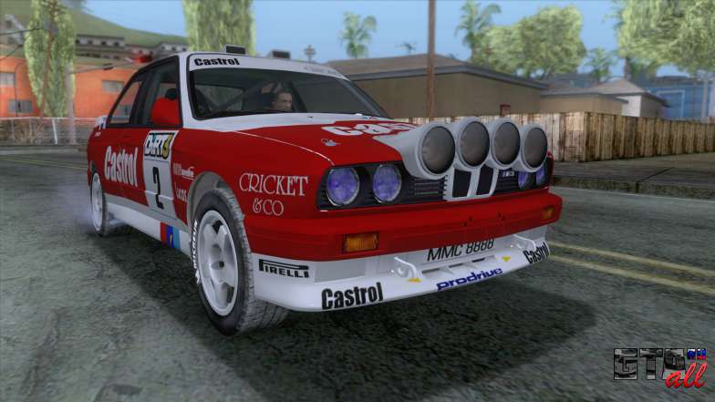 BMW M3 E30 1986 v1 для GTA San Andreas - в красном