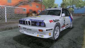 BMW M3 E30 1986 v2 для GTA San Andreas - белая раскраска