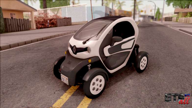 Renault Twizy 2012 для GTA San Andreas - вид спереди