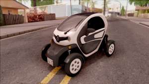 Renault Twizy 2012 для GTA San Andreas - вид спереди