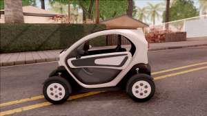 Renault Twizy 2012 для GTA San Andreas - вид сбоку